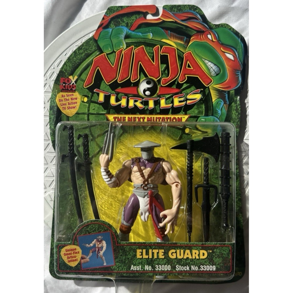 TMNT The Next Mutation Elite Guard Action Figure 1997 Ninja Turtles New (53K)